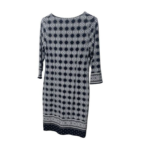 White House Black Market Sz M P Stretch Reversible Sheath 2 Dresses Petite WHBM - Picture 2 of 16